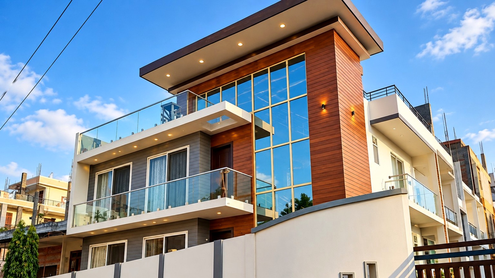 BLGP glass façade and glass railing project